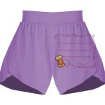 Girls Flowy Overlay Shorts Thumbnail