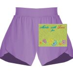 Girls Flowy Overlay Shorts Thumbnail