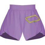 Girls Flowy Overlay Shorts Thumbnail