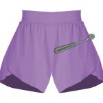 Girls Flowy Overlay Shorts Thumbnail