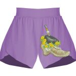 Girls Flowy Overlay Shorts Thumbnail
