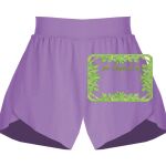 Girls Flowy Overlay Shorts Thumbnail