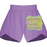 Girls Flowy Overlay Shorts Thumbnail