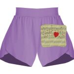 Girls Flowy Overlay Shorts Thumbnail