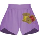 Girls Flowy Overlay Shorts Thumbnail