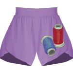 Girls Flowy Overlay Shorts Thumbnail