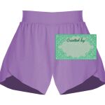Girls Flowy Overlay Shorts Thumbnail