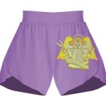 Girls Flowy Overlay Shorts Thumbnail