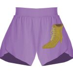 Girls Flowy Overlay Shorts Thumbnail