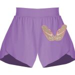 Girls Flowy Overlay Shorts Thumbnail