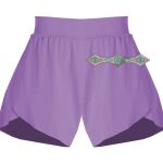 Girls Flowy Overlay Shorts Thumbnail