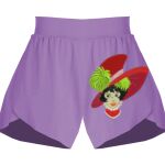 Girls Flowy Overlay Shorts Thumbnail