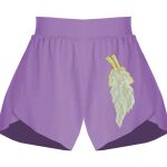 Girls Flowy Overlay Shorts Thumbnail