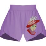 Girls Flowy Overlay Shorts Thumbnail