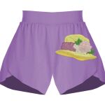 Girls Flowy Overlay Shorts Thumbnail