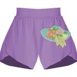 Girls Flowy Overlay Shorts Thumbnail