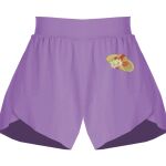 Girls Flowy Overlay Shorts Thumbnail
