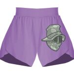 Girls Flowy Overlay Shorts Thumbnail
