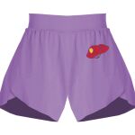 Girls Flowy Overlay Shorts Thumbnail