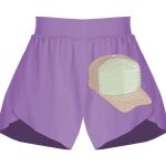 Girls Flowy Overlay Shorts Thumbnail