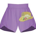 Girls Flowy Overlay Shorts Thumbnail