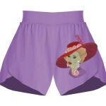 Girls Flowy Overlay Shorts Thumbnail
