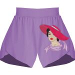 Girls Flowy Overlay Shorts Thumbnail