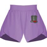 Girls Flowy Overlay Shorts Thumbnail