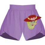 Girls Flowy Overlay Shorts Thumbnail