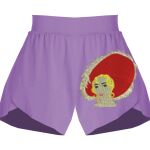 Girls Flowy Overlay Shorts Thumbnail