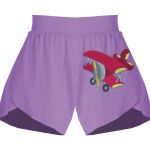 Girls Flowy Overlay Shorts Thumbnail