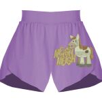 Girls Flowy Overlay Shorts Thumbnail