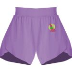 Girls Flowy Overlay Shorts Thumbnail