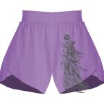 Girls Flowy Overlay Shorts Thumbnail