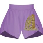 Girls Flowy Overlay Shorts Thumbnail
