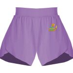 Girls Flowy Overlay Shorts Thumbnail