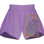 Girls Flowy Overlay Shorts Thumbnail