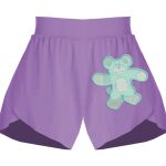 Girls Flowy Overlay Shorts Thumbnail