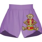 Girls Flowy Overlay Shorts Thumbnail