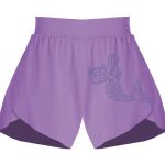 Girls Flowy Overlay Shorts Thumbnail