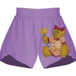 Girls Flowy Overlay Shorts Thumbnail