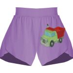 Girls Flowy Overlay Shorts Thumbnail