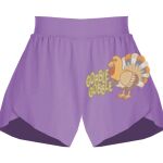 Girls Flowy Overlay Shorts Thumbnail