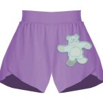 Girls Flowy Overlay Shorts Thumbnail