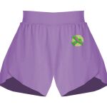 Girls Flowy Overlay Shorts Thumbnail