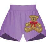 Girls Flowy Overlay Shorts Thumbnail