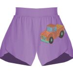 Girls Flowy Overlay Shorts Thumbnail
