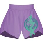 Girls Flowy Overlay Shorts Thumbnail