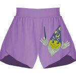 Girls Flowy Overlay Shorts Thumbnail