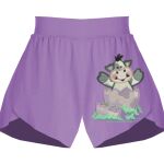 Girls Flowy Overlay Shorts Thumbnail